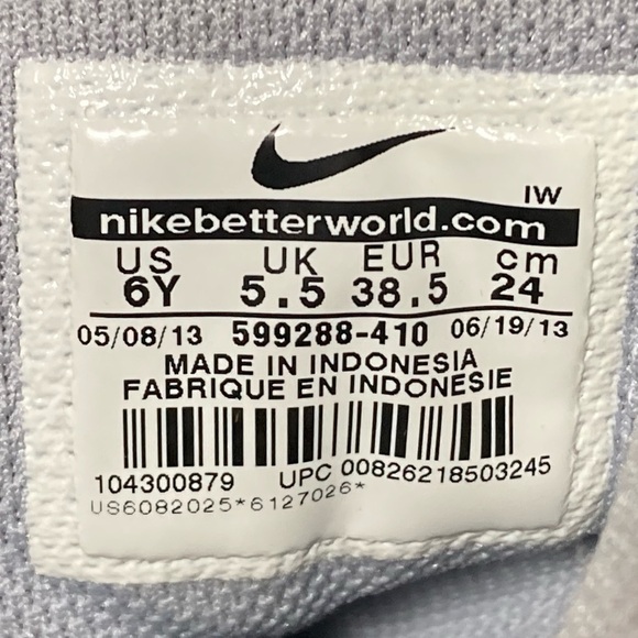 Nike Air Max Stutter Step Sneakers Youth Blue Basketball Shoes Size 6Y & W 7.5 - Picture 11 of 11